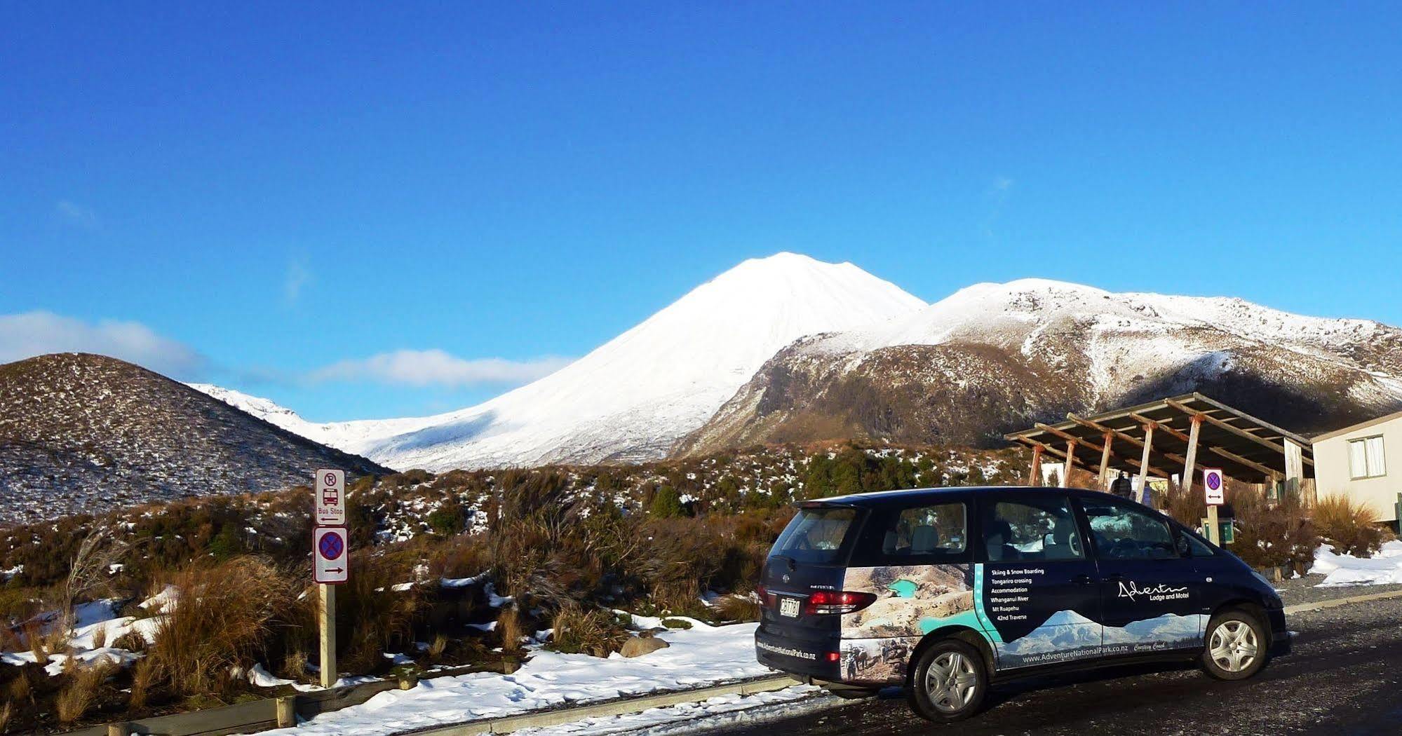 נשיונל פארק Adventure Lodge And Motels And Tongariro Crossing Track Transport מראה חיצוני תמונה